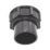 FloPlast Solvent Weld Access Plugs Black 32mm 5 Pack