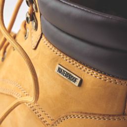 Site Savannah Size 8  Tan Waterproof Steel Toe Cap Safety Boots