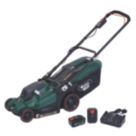 Webb Eco X-Series 40V 2 x 4.0Ah Li-Ion  Brushless Cordless 38cm Rear-Roller Rotary Lawn Mower