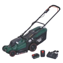 Webb Eco X-Series 40V 2 x 4.0Ah Li-Ion  Brushless Cordless 38cm Rear-Roller Rotary Lawn Mower