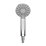 Gainsborough Round Dual Outlet HP Rear-Fed Exposed Chrome Thermostatic Mixer Shower