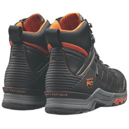 Orange safety clearance boots