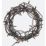 120  Battery LED Indoor & Outdoor Warm White String Christmas Lights with Green Cable