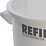 Refina  Plastic Mixing Tub White 50Ltr