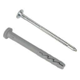 Rawlplug R-FX-N-L Nylon Hammer-In Fixings 6mm x 50mm 100 Pack