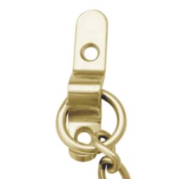 Smith & Locke Door Chain 220mm Polished Brass