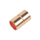 Flomasta  Brass End Feed Equal Couplers 8mm 2 Pack