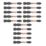 Bosch Pro 1/4" 55mm Hex Shank PH2 Impact Screwdriver Bits 15 Pieces