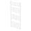 Flomasta Flat Bar 1600mm x 600mm 2917BTU White Vertical Designer Radiator