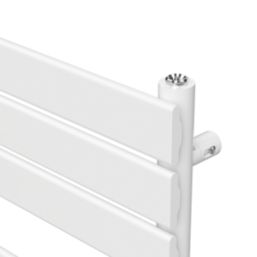 Flomasta Flat Bar 1600mm x 600mm 2917BTU White Vertical Designer Radiator
