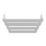 Flomasta Flat Bar 1600mm x 600mm 2917BTU White Vertical Designer Radiator