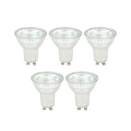 LAP Wide Beam Angle  GU10 LED Light Bulb 345lm 2.5W 5 Pack