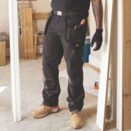 Site Dunbar Holster Pocket Trousers Black 38" W 32" L