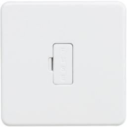 Knightsbridge  13A Unswitched Fused Spur  Matt White
