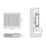 Flomasta 500mm x 600mm 2352BTU White Type 21 Convector Radiator