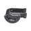 FloPlast MiniFlo uPVC 90° Half Round Gutter Angle Black 76mm