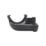 FloPlast MiniFlo uPVC 90° Half Round Gutter Angle Black 76mm