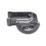 FloPlast MiniFlo uPVC 90° Half Round Gutter Angle Black 76mm