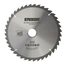 Erbauer  Wood TCT Saw Blade 230mm x 30mm 40T