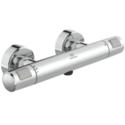 Ideal Standard Ceratherm Exposed Single Outlet Thermostatic Chrome Mixer Shower Valve