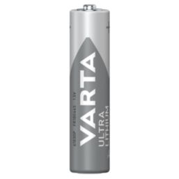 Varta Ultra AAA 1.5V Lithium Batteries 4 Pack