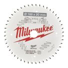 Milwaukee  Wood Circular Saw Blade 160mm x 20mm 48T