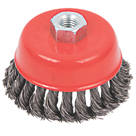 Twisted Knot Wire Cup Brush 100mm