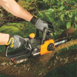 Worx WG322E.1  20V 1 x 2.0Ah Li-Ion PowerShare  Cordless 25cm Chainsaw
