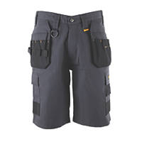 DeWalt Ripstop Multi-Pocket Shorts Grey / Black 36" W