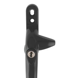 Smith & Locke  Left-Handed Cockspur Window Handle Matt Black