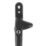 Smith & Locke  Left-Handed Cockspur Window Handle Matt Black