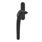 Smith & Locke  Left-Handed Cockspur Window Handle Matt Black