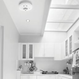 FireAngel  HW10-EUT Mains Interlinked 10 Year Kitchen Heat Alarm with Long-Life Battery Back-Up