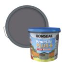 Ronseal Fence Life Plus 5Ltr Slate Shed & Fence Paint