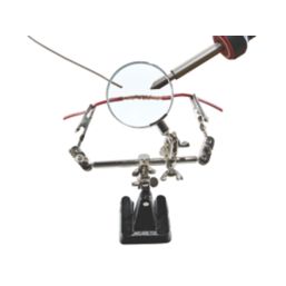 Weller WLACCHHB-02 2-Arm Helping Hands Soldering Stand with Magnifier
