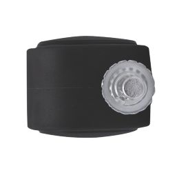 Essentials Twin Wheel Swivel Castor Stems 41mm Black 4 Pack