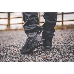 JCB Hydradig Size 8  Black  Steel Toe Cap Safety Boots