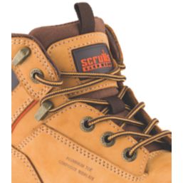 Scruffs Switchback Size 7 Womens Tan Water-Resistant  Safety Boots