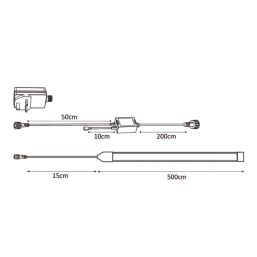 LAP  5m LED Strip Light 20W 2000lm