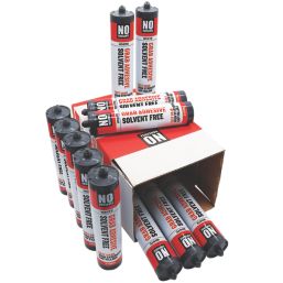 No Nonsense  Solvent-Free Grab Adhesive White 310ml 12 Pack