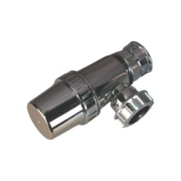 FloPlast Uni Compression Telescopic Bottle Trap Chrome 32mm