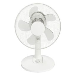 Oscillating table fan clearance with remote