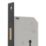 Smith & Locke  3 Lever Matt Black Deadlock 65mm Case - 44mm Backset