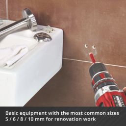 Einhell  Diamond Holesaw Set 4 Pieces