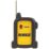 DEWALT DCR021 10.8/14.4/18V Li-Ion XR DAB+ / FM Site Radio - Bare