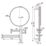 Ideal Standard Alu+ Mirror with Beauty Bar Rose 670mm x 146mm x 817mm