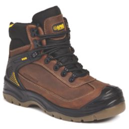 Apache Ranger    Safety Boots Brown Size 7