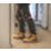 Milwaukee Flextred Size 12  Beige Water-Resistant  Safety Boots