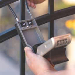 Master Lock Weatherproof Combination 5482 Portable Cable Lock Box with Flexible Shackle