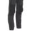 DEWALT Jefferson Work Trousers Grey/Black 30" W 31" L